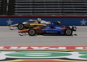 Newgarden snatches pole from Dixon in Genesys 300 qualifying