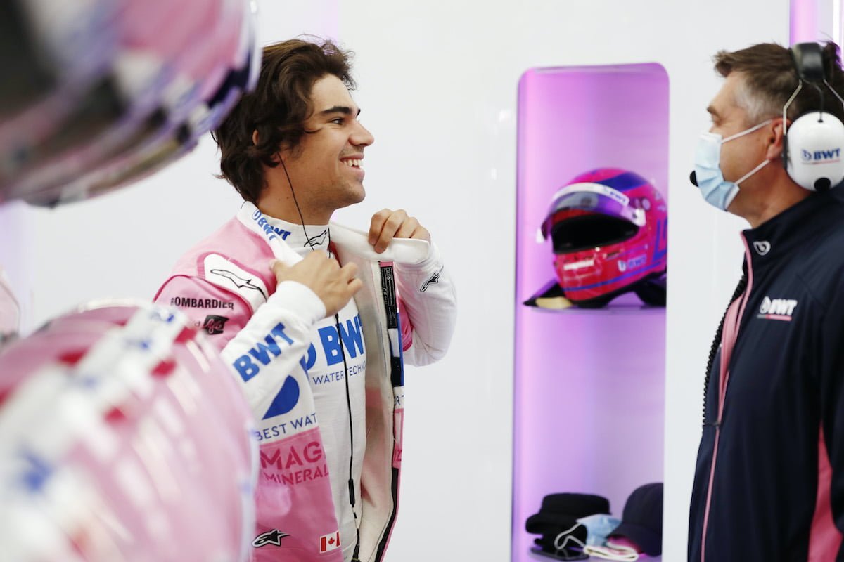 Racing Point warms up 2020 auto with filming day at Silverstone