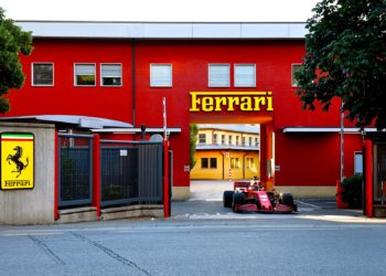 Leclerc drives Ferrari’s SF1000 on Maranello’s streets