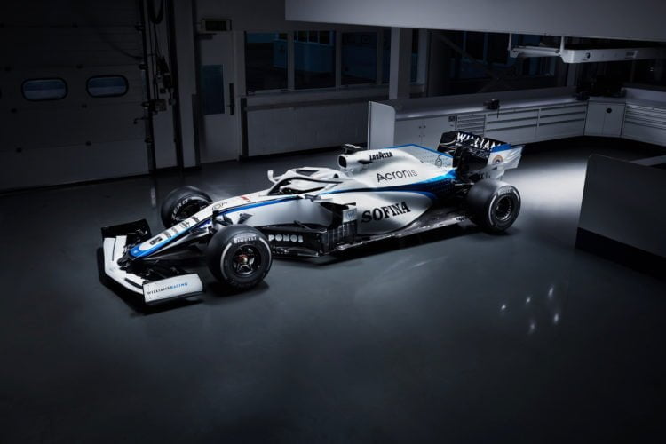 Williams presents revised 2020 F1 livery