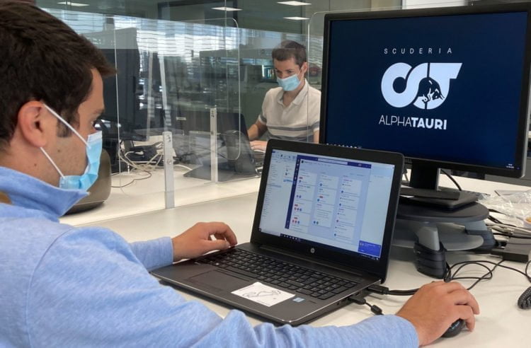 How AlphaTauri is getting staff safely back to work