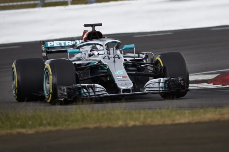 Hamilton returns to F1 action at Silverstone