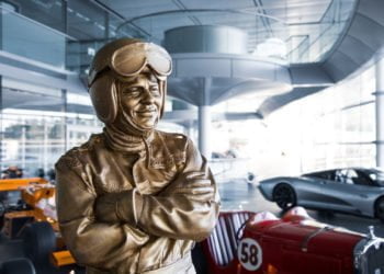 Gallery: McLaren unveils statue of founder on anniversary of death