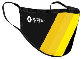 Renault becomes first team to put branded masks up for sale