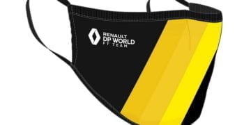 Renault becomes first team to put branded masks up for sale