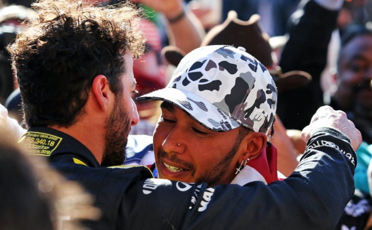 Ricciardo: I don’t know if I could achieve what Hamilton has, it’s remarkable