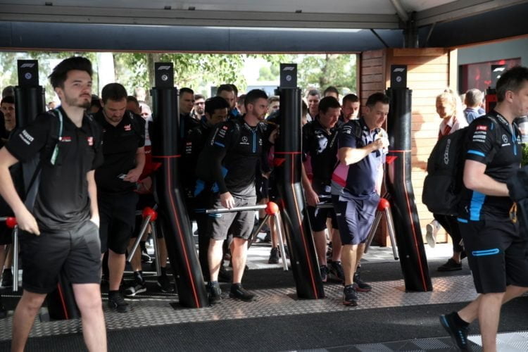 F1 set to use track and trace app for personnel