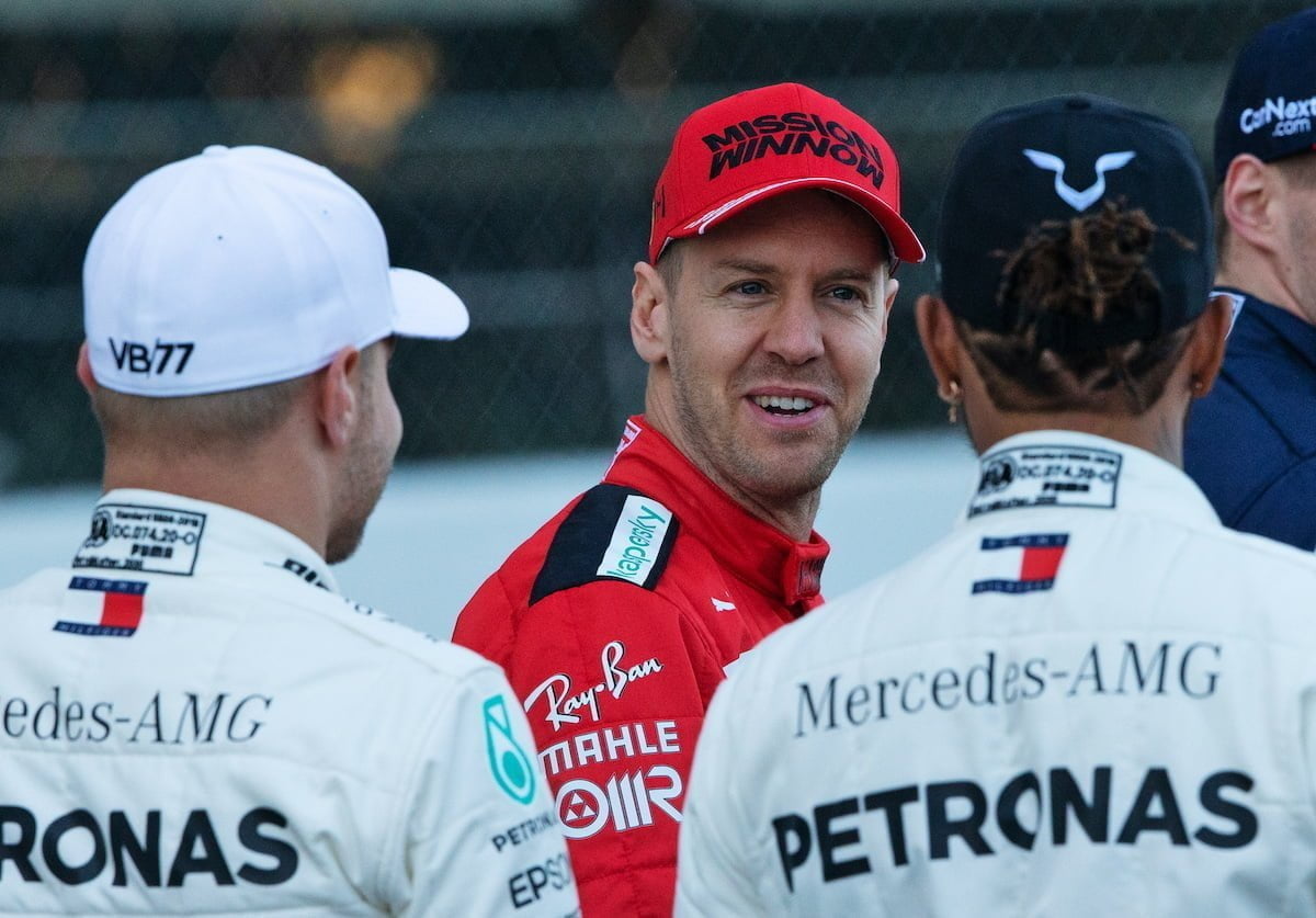 vettel in mercedes