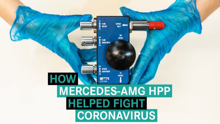 Video: How Mercedes-AMG HPP helped fight coronavirus