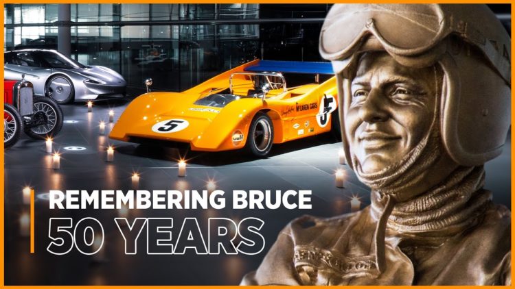 Video: McLaren’s tribute to founder Bruce McLaren
