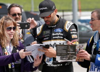 Aric Almirola on pole for first race of Pocono Raceway doubleheader