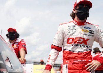 Ryan Blaney draws pole for Martinsville Speedway race