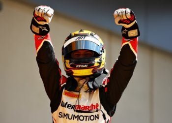 Pourchaire inherits maiden F3 win after late collision between leaders