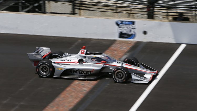 Power beats out Harvey for IndyCar pole at IMS