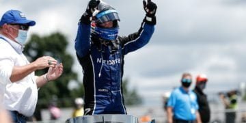 Rosenqvist overhauls O’Ward to grab maiden IndyCar victory