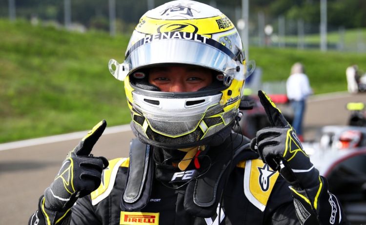 Zhou dominates F2 qualifying to take pole