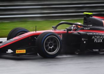 Ilott on F2 Feature Race pole in wet-qualifying in Hungary