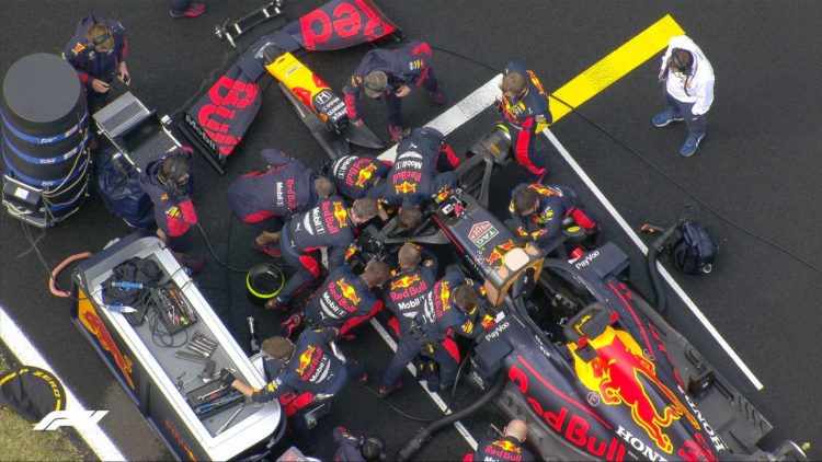 Red Bull repaired car four times faster than normal