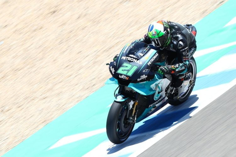 Morbidelli leads Petronas SRT 1-2 in second Jerez MotoGP practice