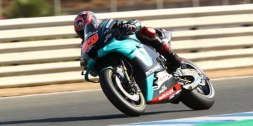 Quartararo eases to maiden MotoGP win at Jerez, Marquez crashes
