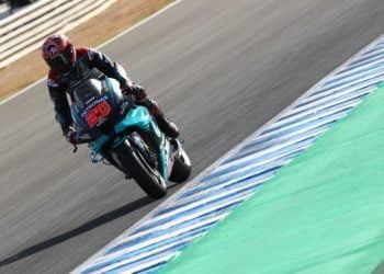 Quartararo tops Jerez MotoGP FP3 with new lap record