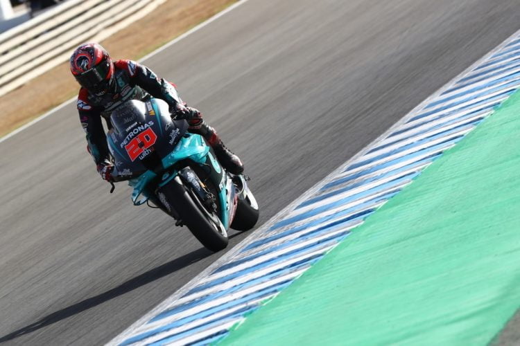 Quartararo tops Jerez MotoGP FP3 with new lap record