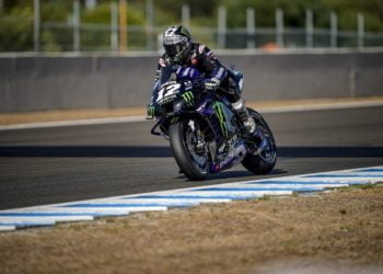 Vinales leads Rossi in opening Andalucian MotoGP practice
