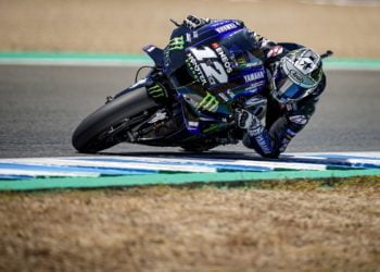 Vinales tops Andalucian GP FP3 with new lap record, Marquez returns to track action
