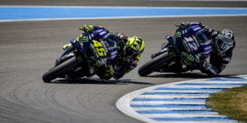 Vinales: Victory plan dashed because of “struggling to breathe” behind Rossi