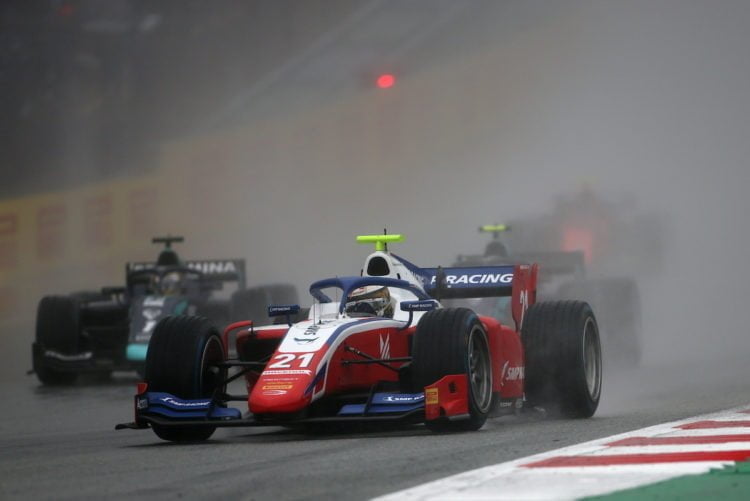 Shwartzman takes wet F2 Feature Race win at Red Bull Ring