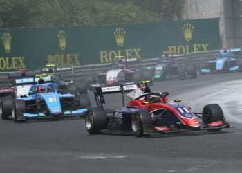 Beckmann victorious in wet F3 race, as Viscaal’s penalty costs him win