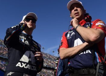 Keith Rodden subs for Chad Knaus at Kansas Speedway