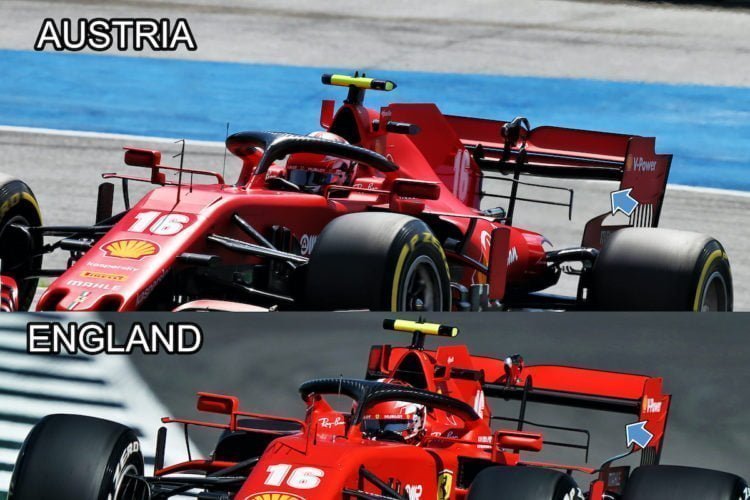 Technical Insight: Rear-wing updates for Mercedes, Ferrari and Red Bull