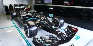 Photos: Mercedes’ new livery breaks cover in Austria
