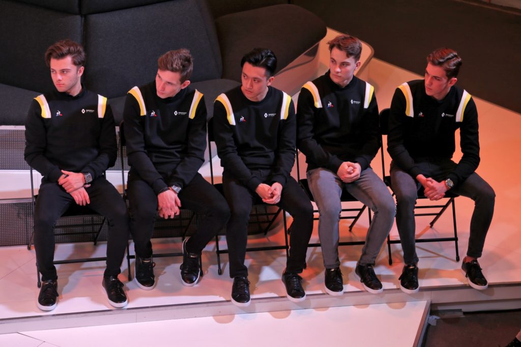 renault driver line up 2020
