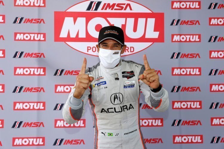 Castroneves puts Team Penske on pole for Weathertech 240 at Daytona