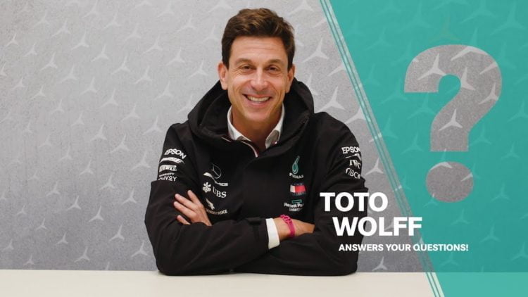 Video: Catching up with Mercedes boss Toto Wolff