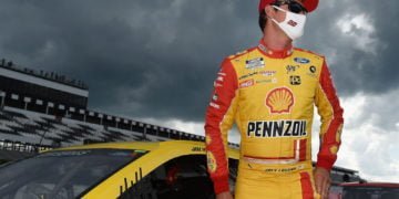 Joey Logano draws pole for Brickyard 400