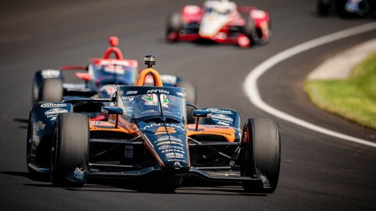 O’Ward leads on Carb Day at Indianapolis