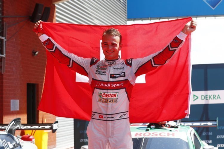 Müller worried about tyre failure in closing stages at Spa