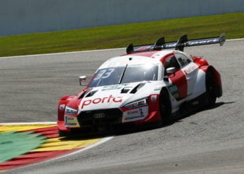 Rast takes late Sunday pole at Spa
