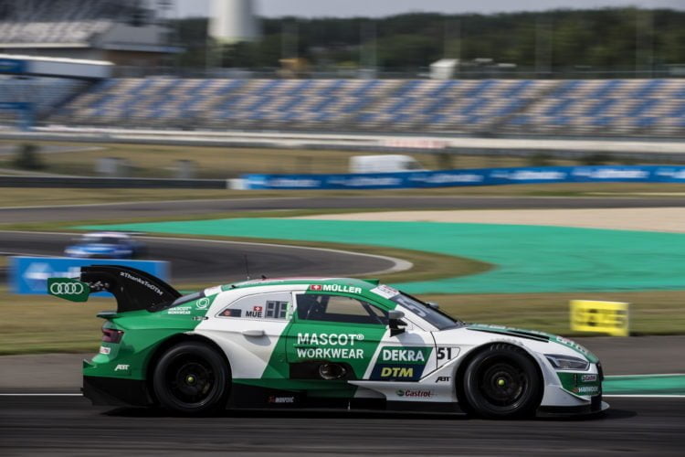 Müller tops final practice at Lausitzring, Rast ninth
