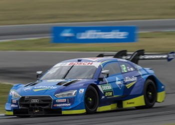 Frijns beats Müller and Rast to pole in late qualifying duel