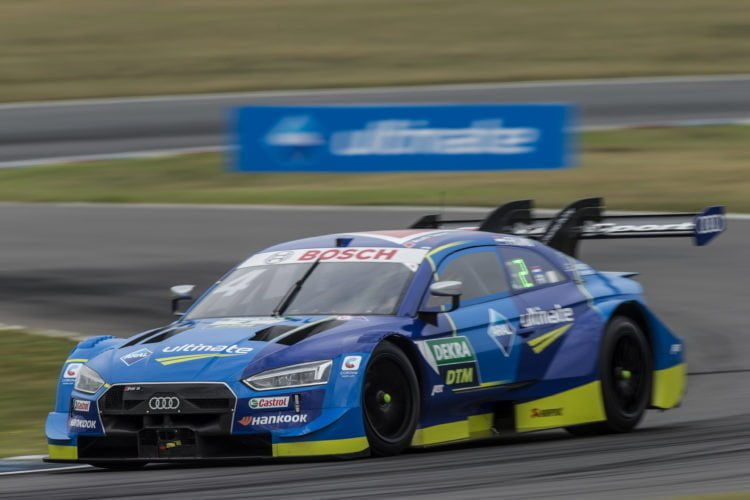 Frijns beats Müller and Rast to pole in late qualifying duel