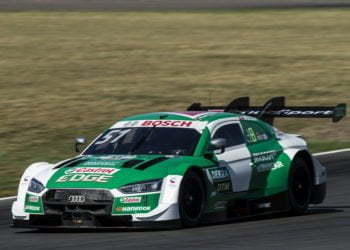 Müller flies to fastest time in opening practice at Lausitzring