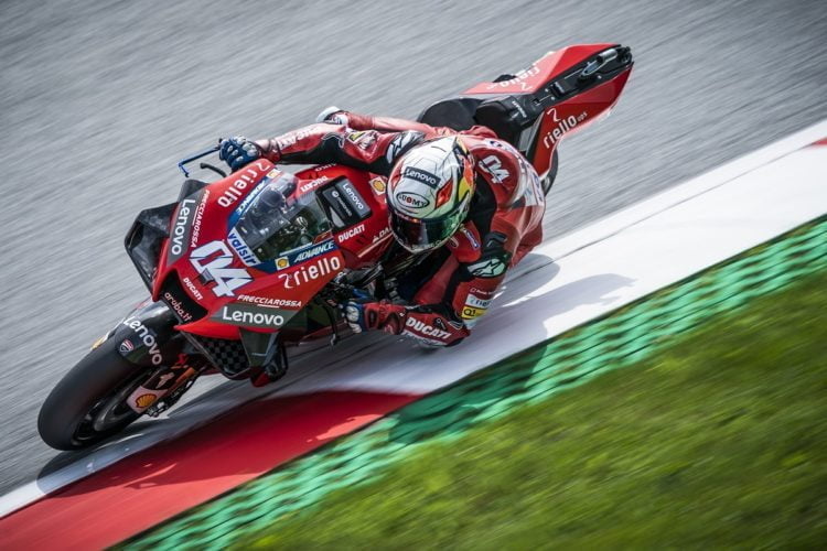 Dovizioso claims first 2020 win in crash-filled Austrian GP