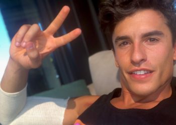 Marquez broke metal arm plate ‘opening a window’