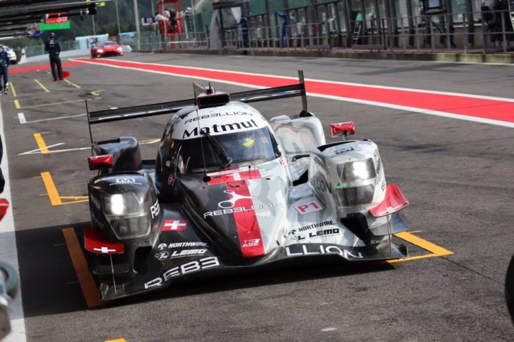 Rebellion leads ByKolles in opening practice at Spa