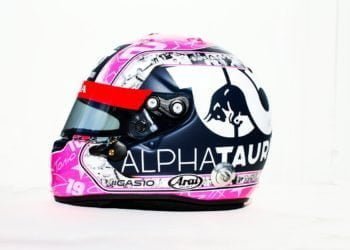 Gasly unveils Hubert tribute helmet for Belgian GP