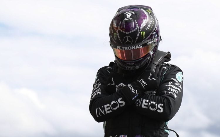 Hamilton crushes rivals and dedicates Belgian pole to Chadwick Boseman